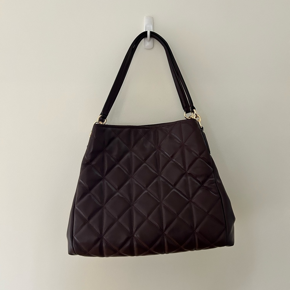 Coach Quilted Shoulder Bag